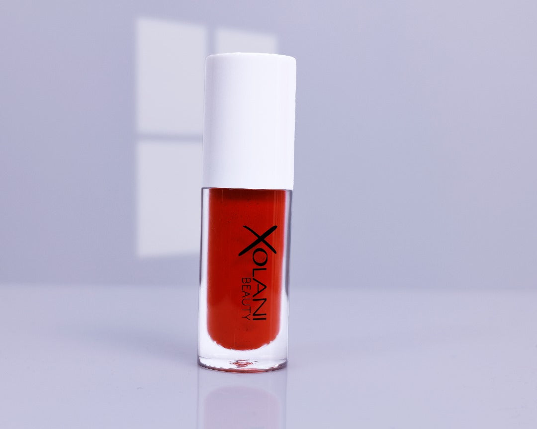 Red luxury liquid blush